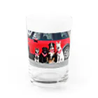jawsdnfの仲良しワンコ Water Glass :front