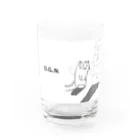 イヨノスケセンターフライのオシャっぽい、おどげでね。 Water Glass :front