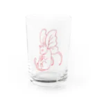 帽子屋のパピヨンミネットさん Original Water Glass :front