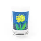 ありったけのあれこれの蒲公英 Water Glass :front