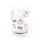 おばけくんSHOPのぐるっとおばけくん Water Glass :front