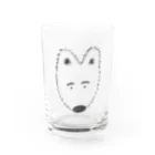 omoomのふわふわわんこ Water Glass :front