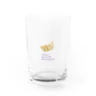 𝚖𝚊𝚝𝚜𝚞𝚛𝚒のblue youth younger Water Glass :front