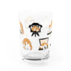 たじまなおとのグッズの邪魔する猫 Water Glass :front