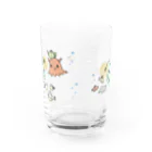 くろぽち屋のチョウチンアンコウさんグラス Water Glass :front