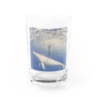  tomoの鯨と鉄塔 Water Glass :front