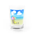 bananaのばななさんの夏 Water Glass :front