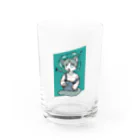 餅葛のはらぺこ Water Glass :front