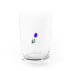 nachiのイラストたちのオランダのチューリップロゴ Water Glass :front