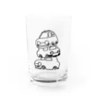 のーじゃんるのスクラップカー Water Glass :front