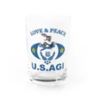 ビースリーのU.S.AGI(ウサギ) Water Glass :front