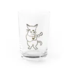 とげとげはっぱのギター弾く猫　1 Water Glass :front