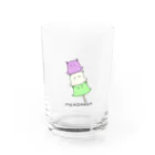 Sally_1のめんだんご Water Glass :front