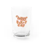 happymaterialのhappy cat Water Glass :front