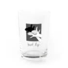 ないものねだりの【色変化】Hand Dog(shadow) Water Glass :front