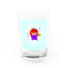 むむすけっ！！@ええぶに売っとるとこのお酒でごきげんなむむのすけ Water Glass :front