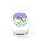 Cyobi の店の猫2。 グラス前面
