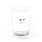 がかがかがか屋のまるまる Water Glass :front