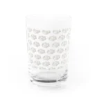 neuneunet.shopの霞がかったたい焼き Water Glass :front