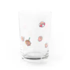 ぼく◓イラスト料理研究家の泳ぐたこ（淡） Water Glass :front