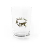 こまもの堂のクラシック　コーギー　左 Water Glass :front