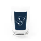 norinori_clubのあおいもやもや Water Glass :front