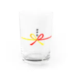 おもしろ文房具屋さんのお中元です！（カラー） Water Glass :front