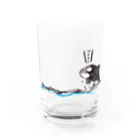 きののしゃち Water Glass :front