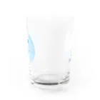 弁天堂の夏の堤防(灯台・ヨット） Water Glass :front