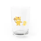 おおはらつかさのおみせのトラとネコ野球グラス Water Glass :front