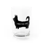 P-natsu Shopのcori tail LOVE Water Glass :front