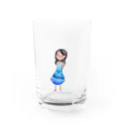 しゃちの水槽の波うち少女 Water Glass :front