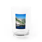 チャイ商店の逆さ槍 Water Glass :front