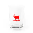 ハングオーバー(バンド) 毎日ツイキャス配信中！の🐏🍎ロゴシリーズ Water Glass :front