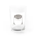 kittoの白ムギュ王子 Water Glass :front