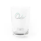 ONDA＋.の014: ONDA+. ロゴオリジナルグラス（ブルーカラー） Water Glass :front