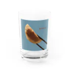 ユの餃子　gyouza Water Glass :front