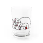 親ばかのかまくらのうさぎ Water Glass :front