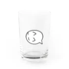 ゆきやのふきだしねこ Water Glass :front