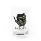 旅々PHOTOのKaBOSS（かぼす） Water Glass :front