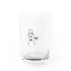 🥺のゆるゆるコック Water Glass :front