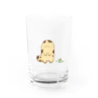 炭吉のおしまいちゃん（ぴえんVer.） Water Glass :front