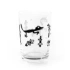 ケイの爬虫類　ヤモリ Water Glass :front