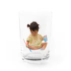 あらきめい工房のアーティストめい Water Glass :front