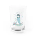 とことこのショップの花だらけ Water Glass :front