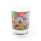 yu96のみんなの応援団 Water Glass :front