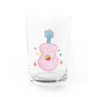 akamonoのギタポン(水彩) Water Glass :front