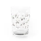 すずきいときちの水彩パンダ Water Glass :front