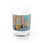 金木犀のストックホルムの路地裏 Water Glass :front