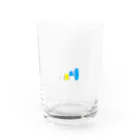 ぶるーの薬のアンテナ Water Glass :front